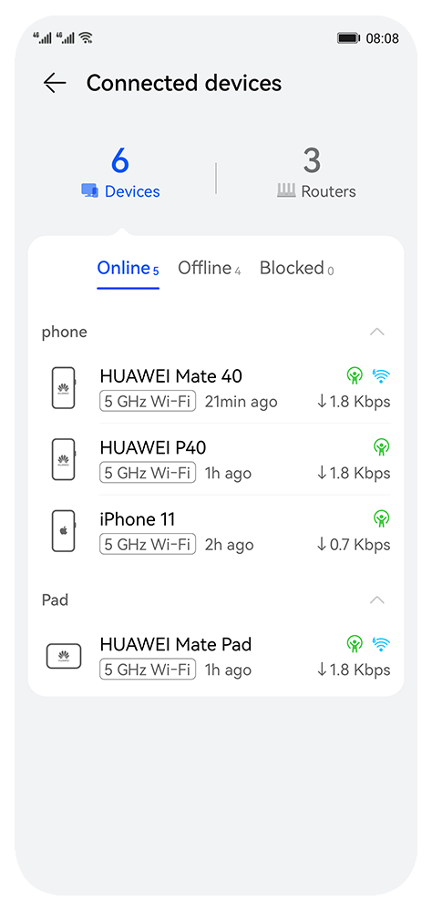 HUAWEI WiFi Mesh 3 Manage Wi-Fi